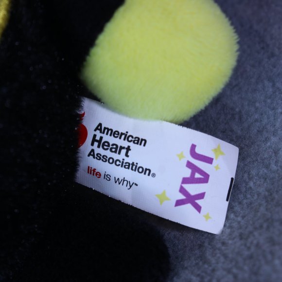 JAX American Heart Association NINJA 9" Plush Stuffed Toy - Picture 5 of 5